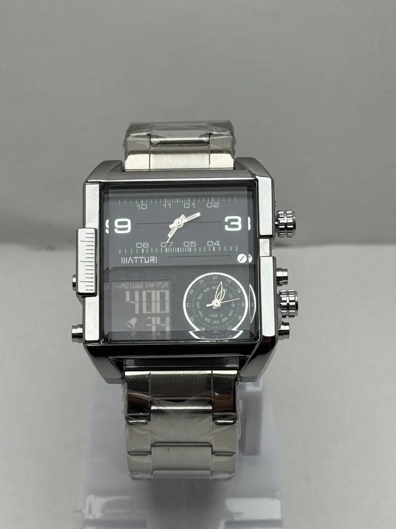 Matturi Triple Time Watch
