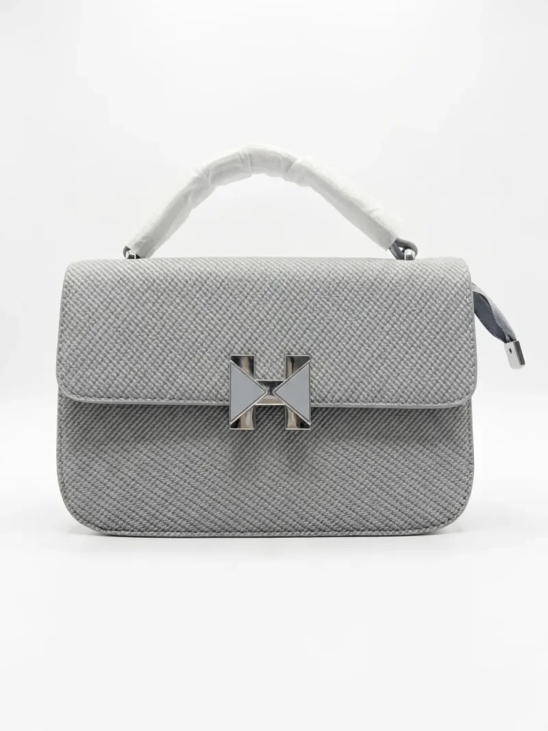 Woven Flap Bag